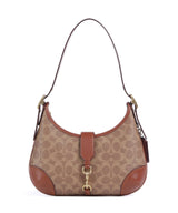 Coach Hamptons Signature Schultertasche tan caramel