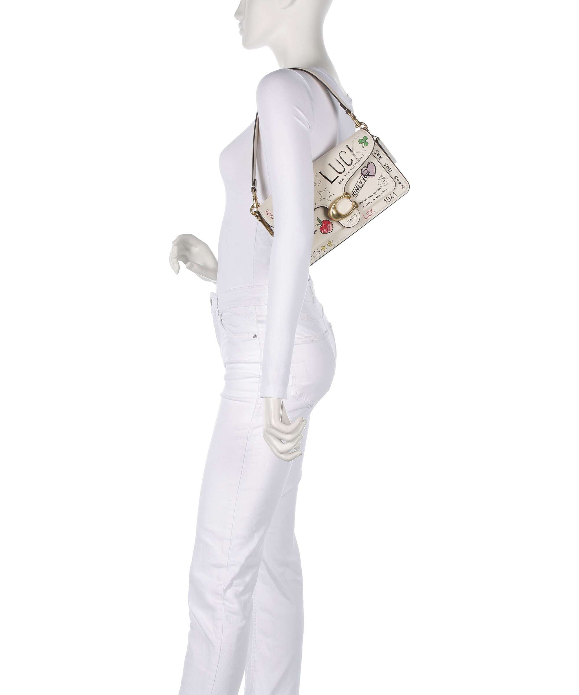 Coach Tabby Sketch Print 26 Shoulder bag chalk/multicolour