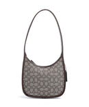 Coach The Coach Originals Curve Signature Jacquard Sac porté épaule oak maple