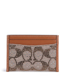 Coach Essential Signature Étui à cartes crédit burnished amber