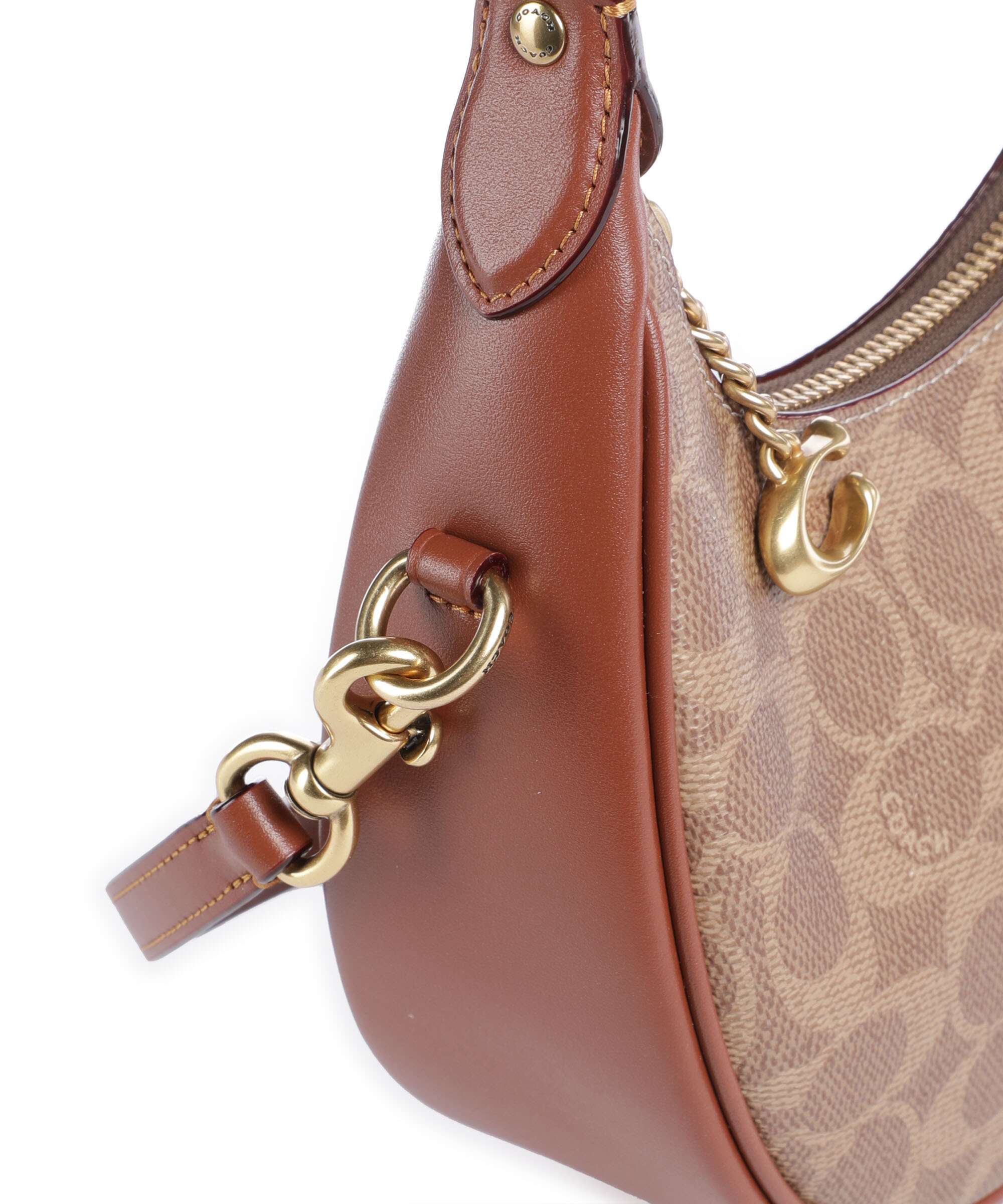 Coach Jonie Signature 22 Shoulder bag tan caramel