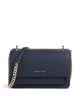 Michael Kors Claire Large Sac porté épaule navy