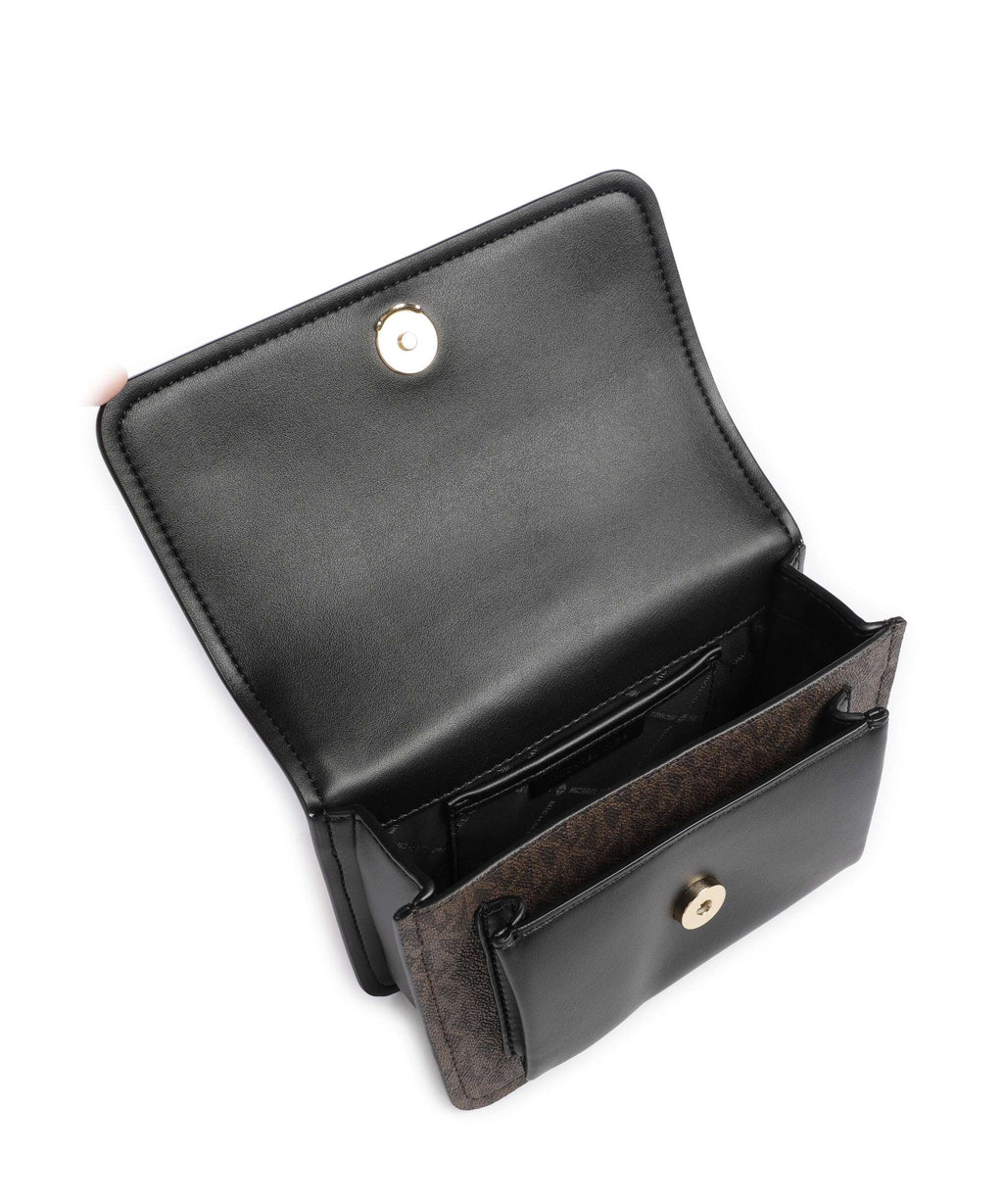 Michael Kors Claire Small Shoulder bag brown/black