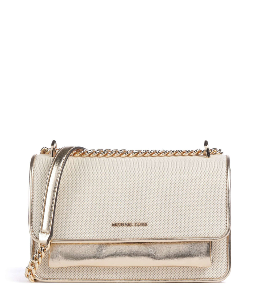 Michael Kors Claire Shoulder bag pale gold