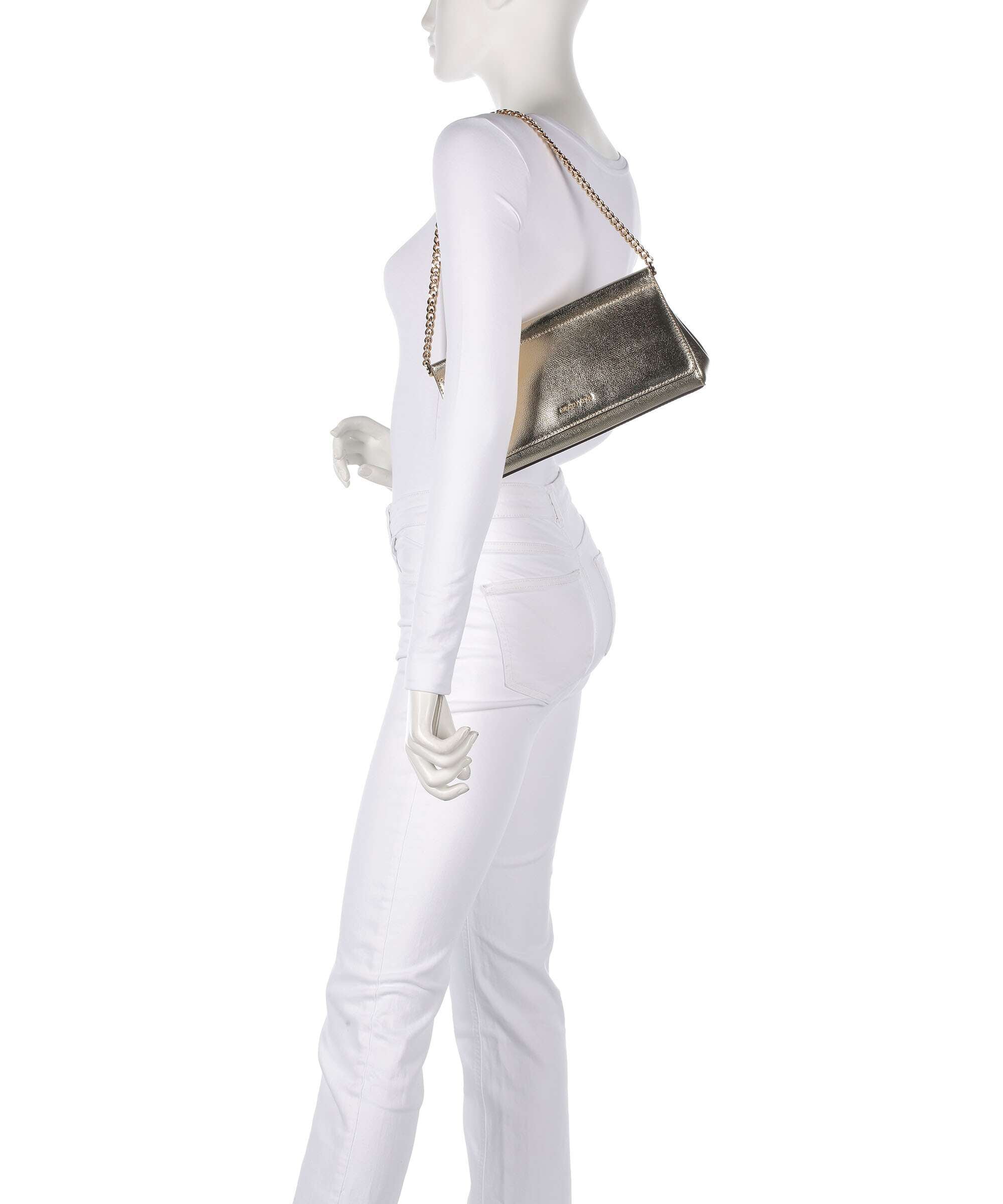 Michael Kors Carmine Shoulder bag pale gold
