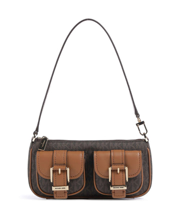 Michael Kors Zoe Sac porté épaule brown/acorn