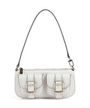 Michael Kors Zoe Small Schultertasche optic white