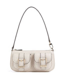 Michael Kors Zoe Small Schultertasche light cream