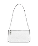 Michael Kors Empire Medium Schultertasche optic white/alluminium