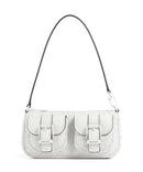 Michael Kors Zoe Small Sac porté épaule optic white