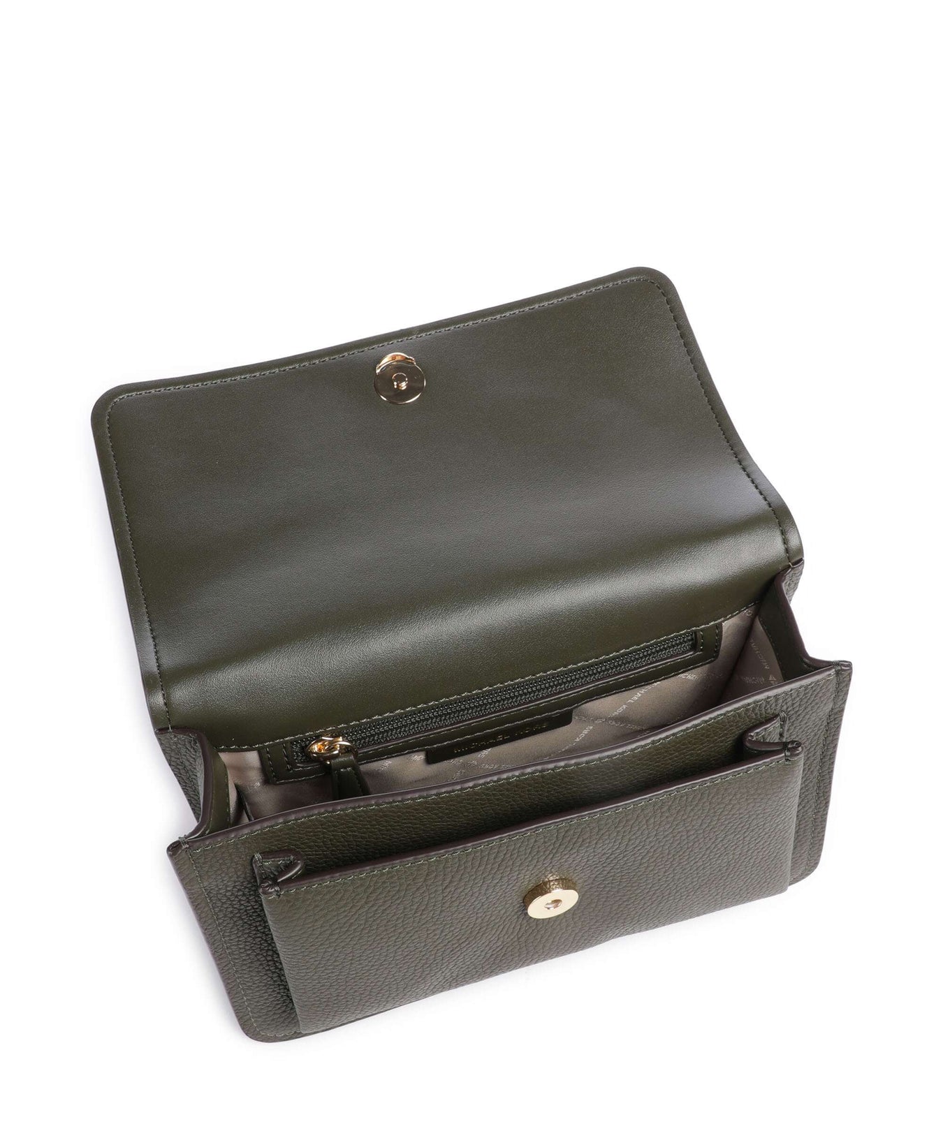 Michael Kors Claire Large Shoulder bag ivy