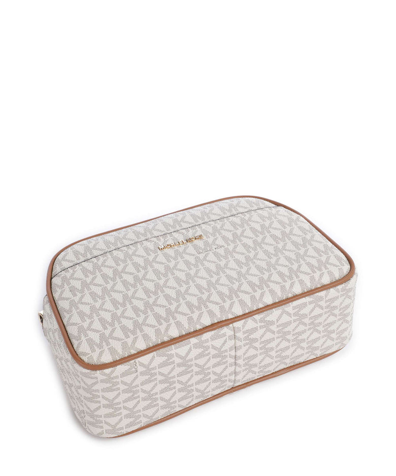 Michael Kors Jet Set Small Crossbody bag vanilla/acorn