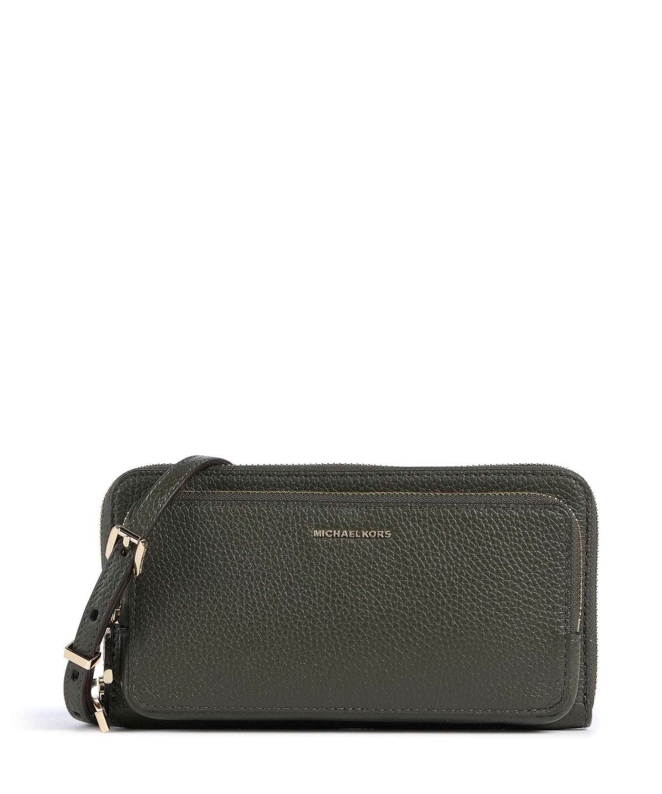 Michael Kors Jet Set Large Continental Crossbody bag ivy