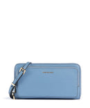 Michael Kors Jet Set Large Continental Umhängetasche french blue