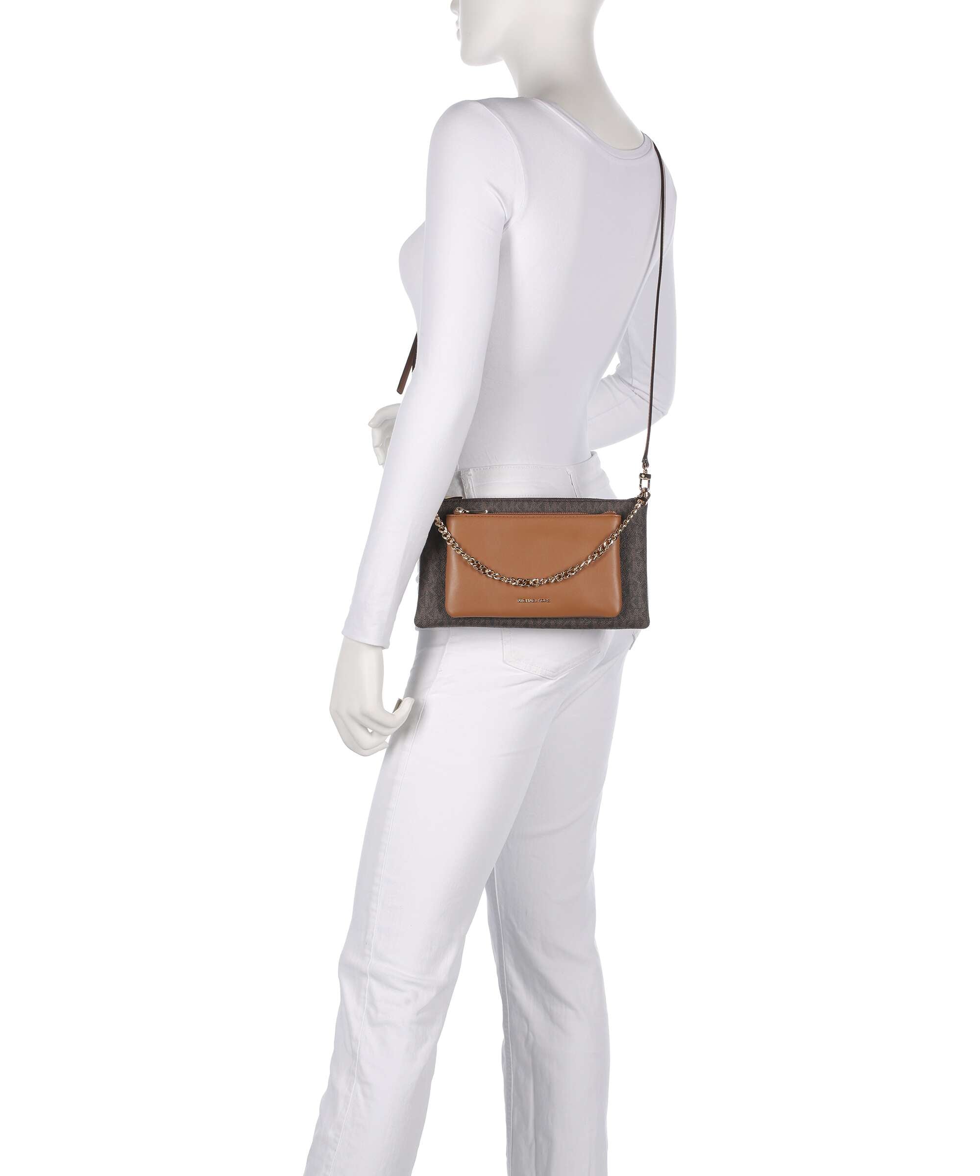 Michael Kors Jet Set Shoulder bag brown/acorn