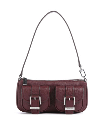 Michael Kors Zoe Small Schultertasche oxblood