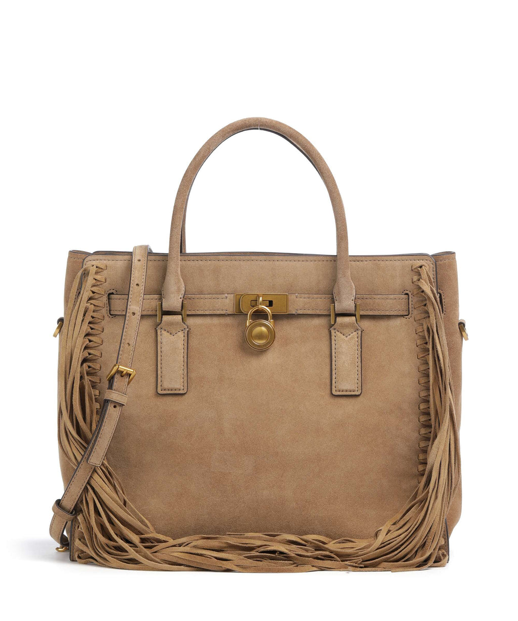 Michael Kors Hamilton Moderne Large Handbag husk