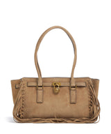 Michael Kors Hamilton Small Sac porté épaule husk