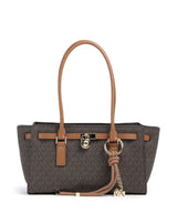 Michael Kors Hamilton Small Shoulder bag brown/acorn