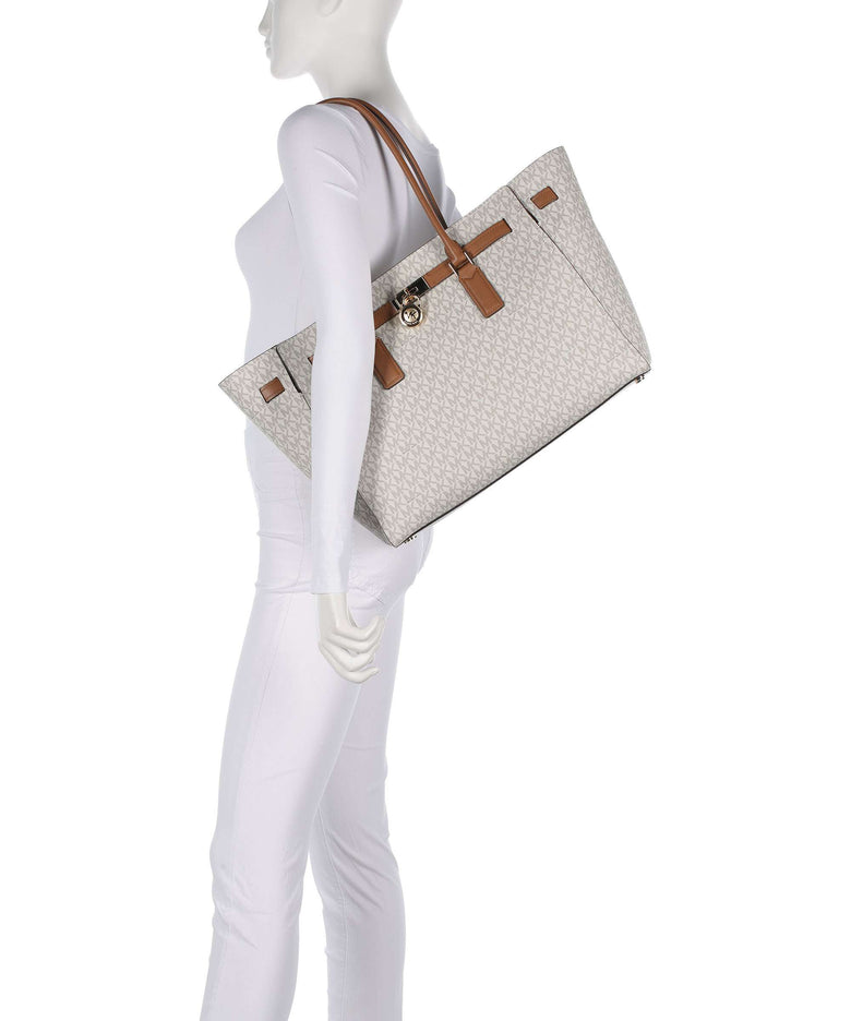 Michael Kors Hamilton Moderne Large Tote bag vanilla/acorn