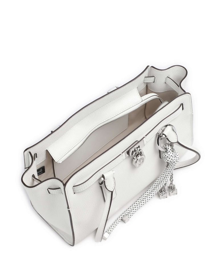 Michael Kors Hamilton Moderne Small Shoulder bag optic white