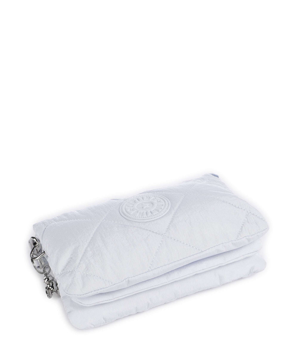 Kipling Crinkled Quilt Riri Crossbody bag water blue