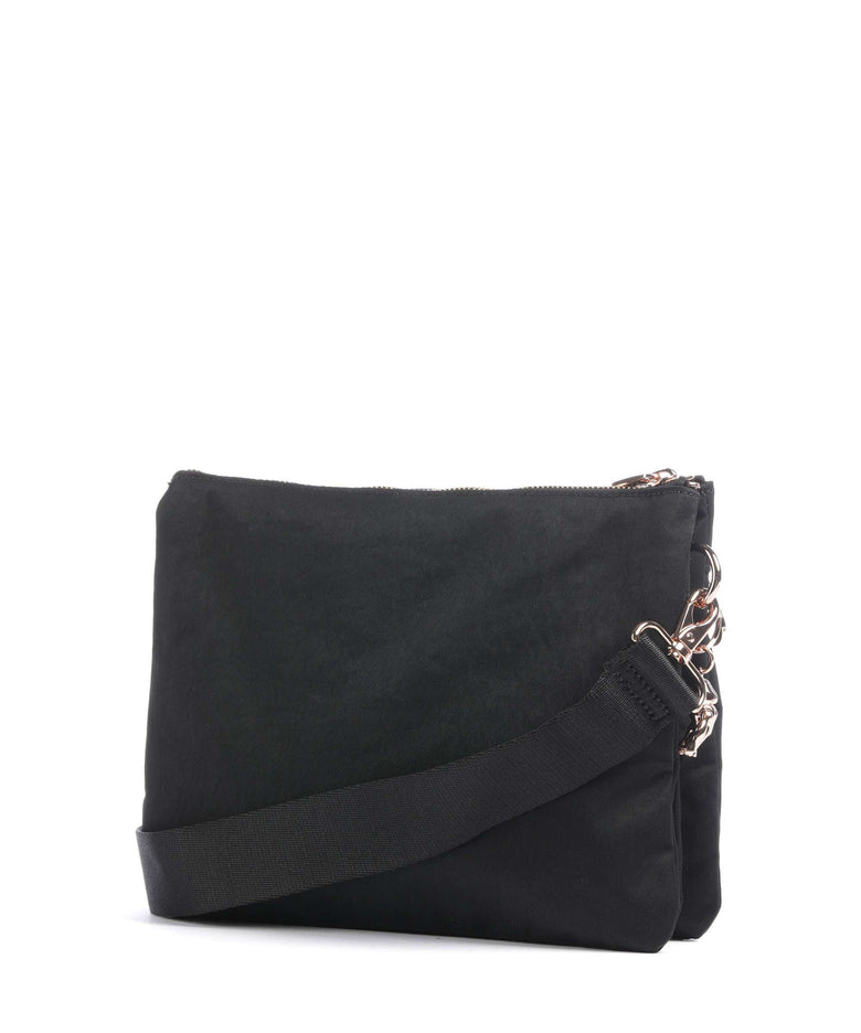 Kipling Charm Riri L Zip Crossbody bag black rose spice