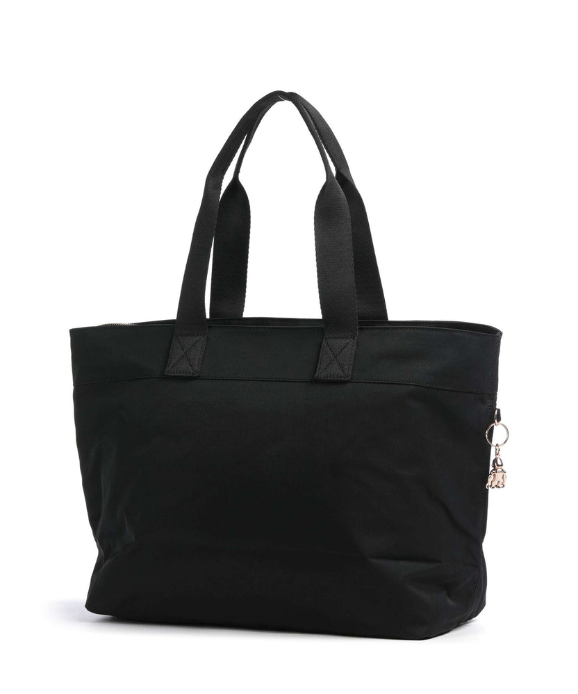 Kipling Charm Colissa Zip Tote bag black rose spice