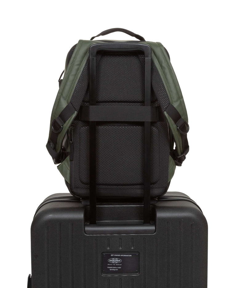 Eastpak CNNCT Tecum Cabin Travel backpack top khaki
