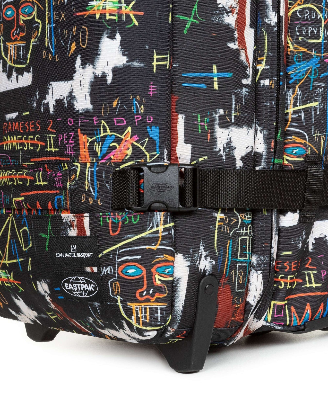 Eastpak Transit'R M Travel bag with wheels basquiat kings of egypt
