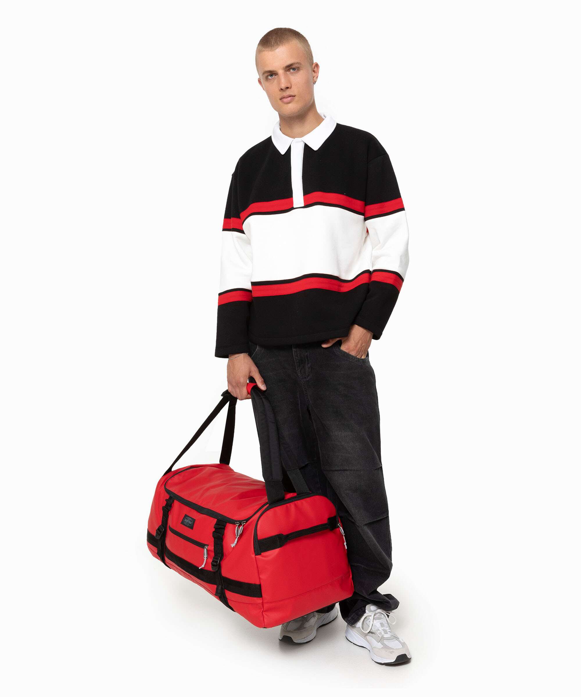 Eastpak Tarp Duffel Pack M Travel bag tarp black