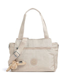 Kipling Basic Elysia Sac porté épaule sparkled beige