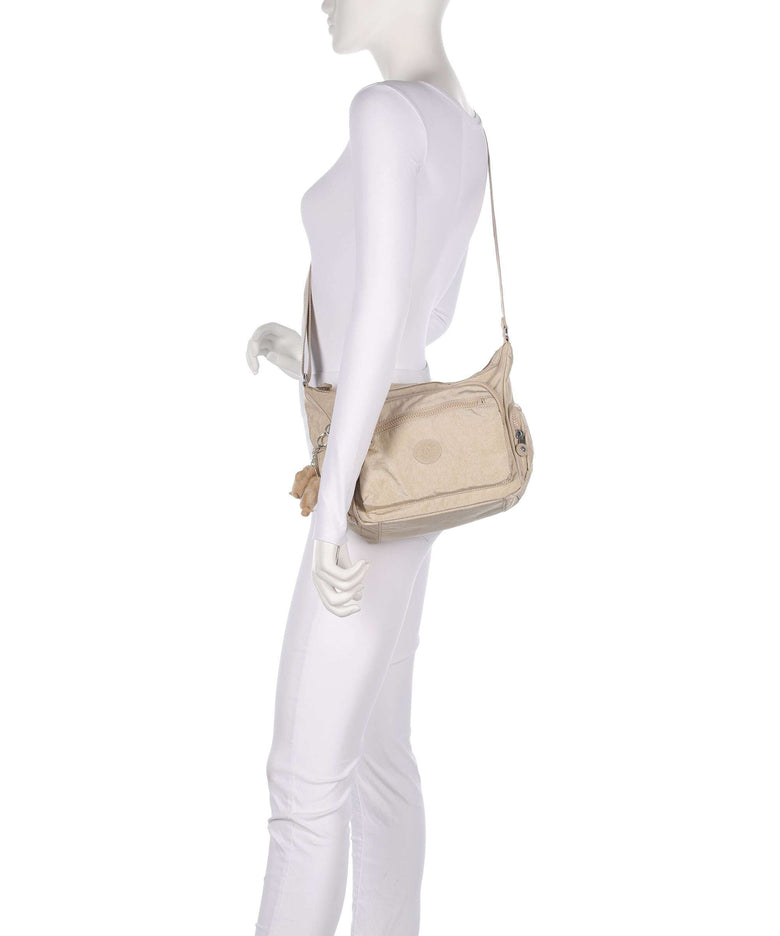 Kipling Basic Gabbie S Crossbody bag sparkled beige