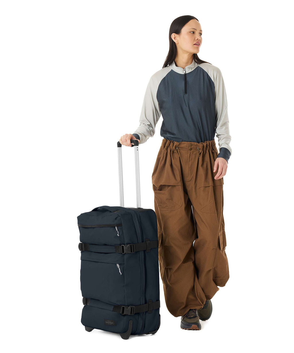 Eastpak Transit'R Plus M Travel bag with wheels tarp navy