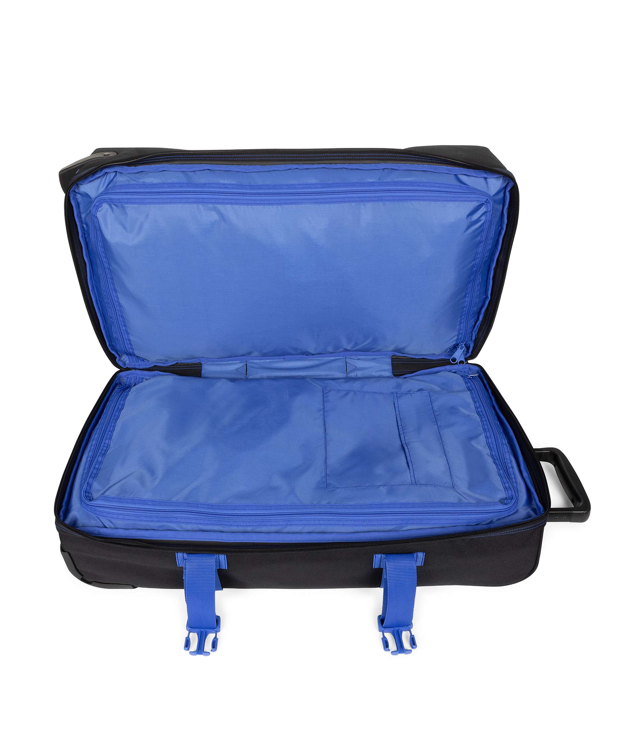 Eastpak Tranverz M Travel bag with wheels black/blue