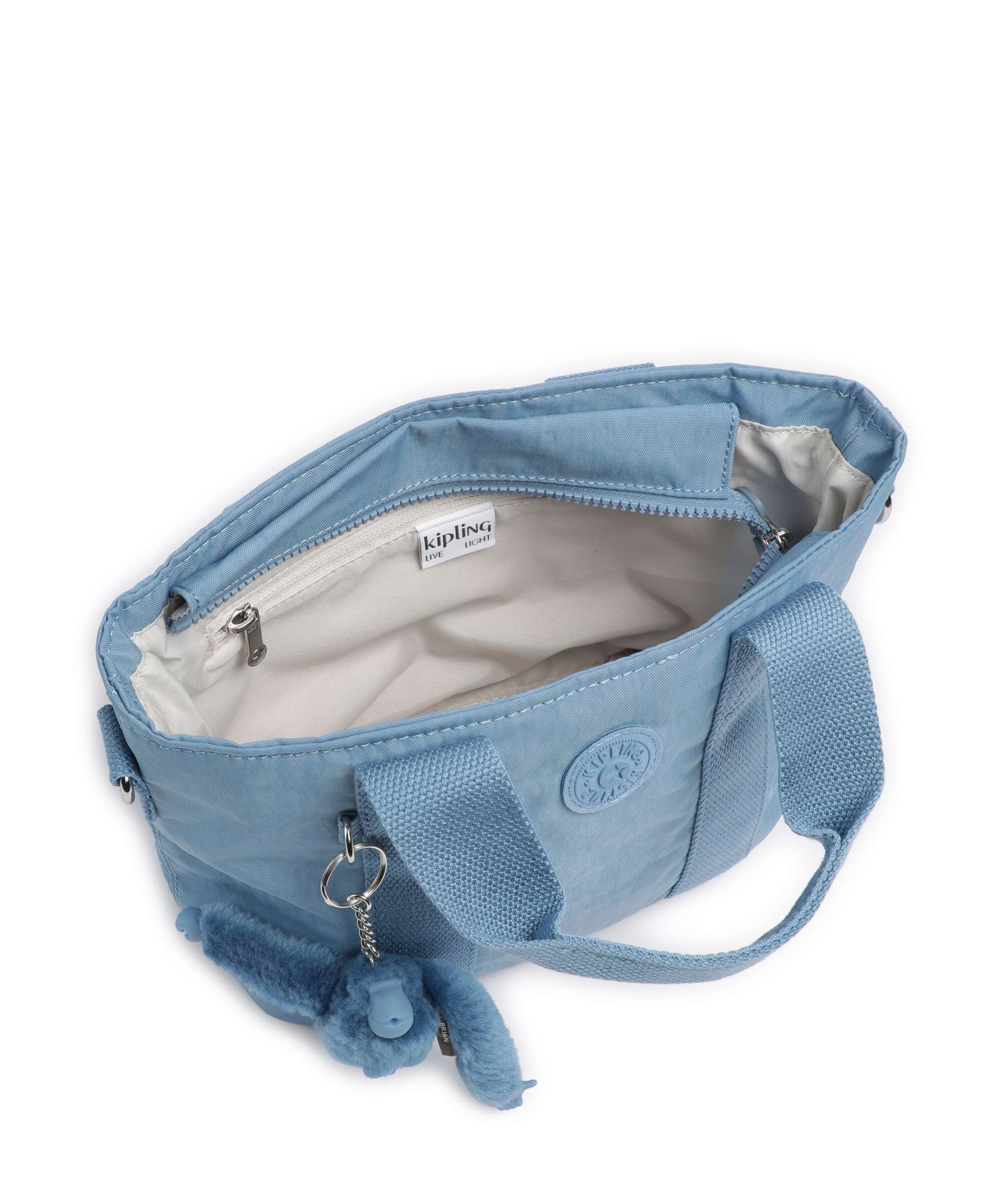 Kipling Basic Minta Handbag vintage blue
