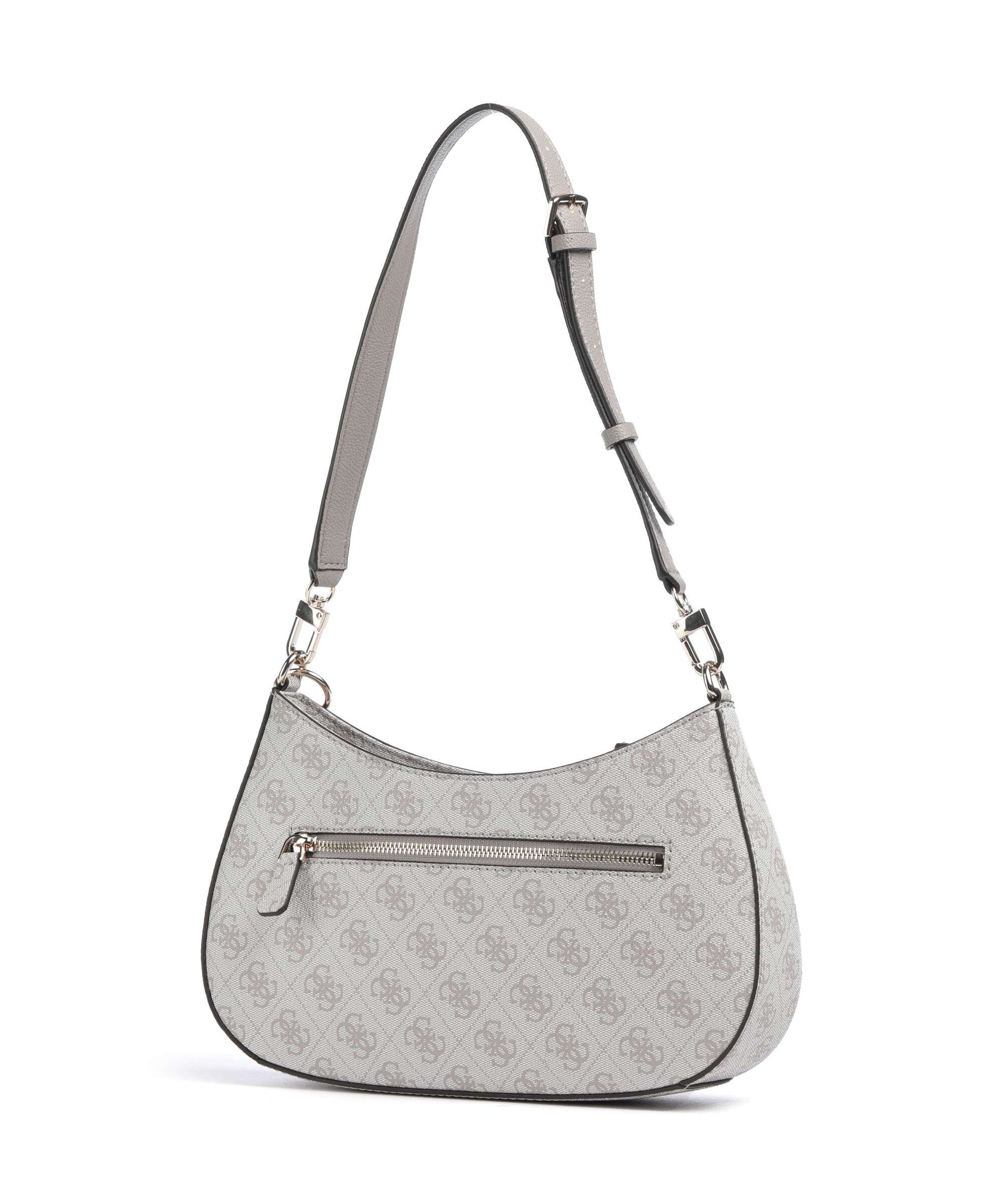 Guess Noelle Shoulder bag dark taupe logo