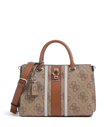 Guess Erenia Handtasche latte logo