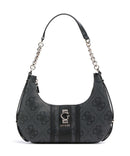 Guess Erenia Schultertasche coal logo