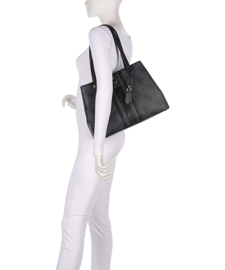 Guess Erenia Tote bag coal logo