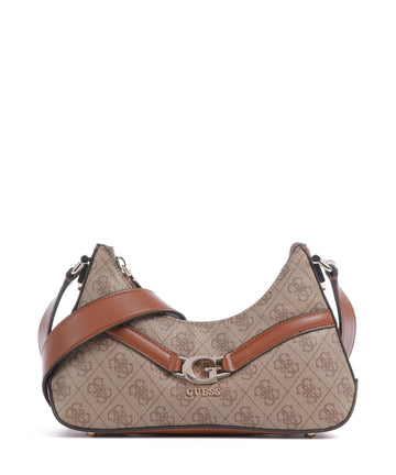 Guess Dea Umhängetasche latte logo