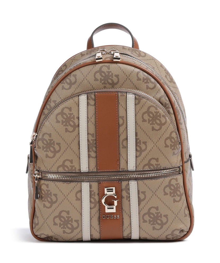 Guess Erenia Backpack latte logo