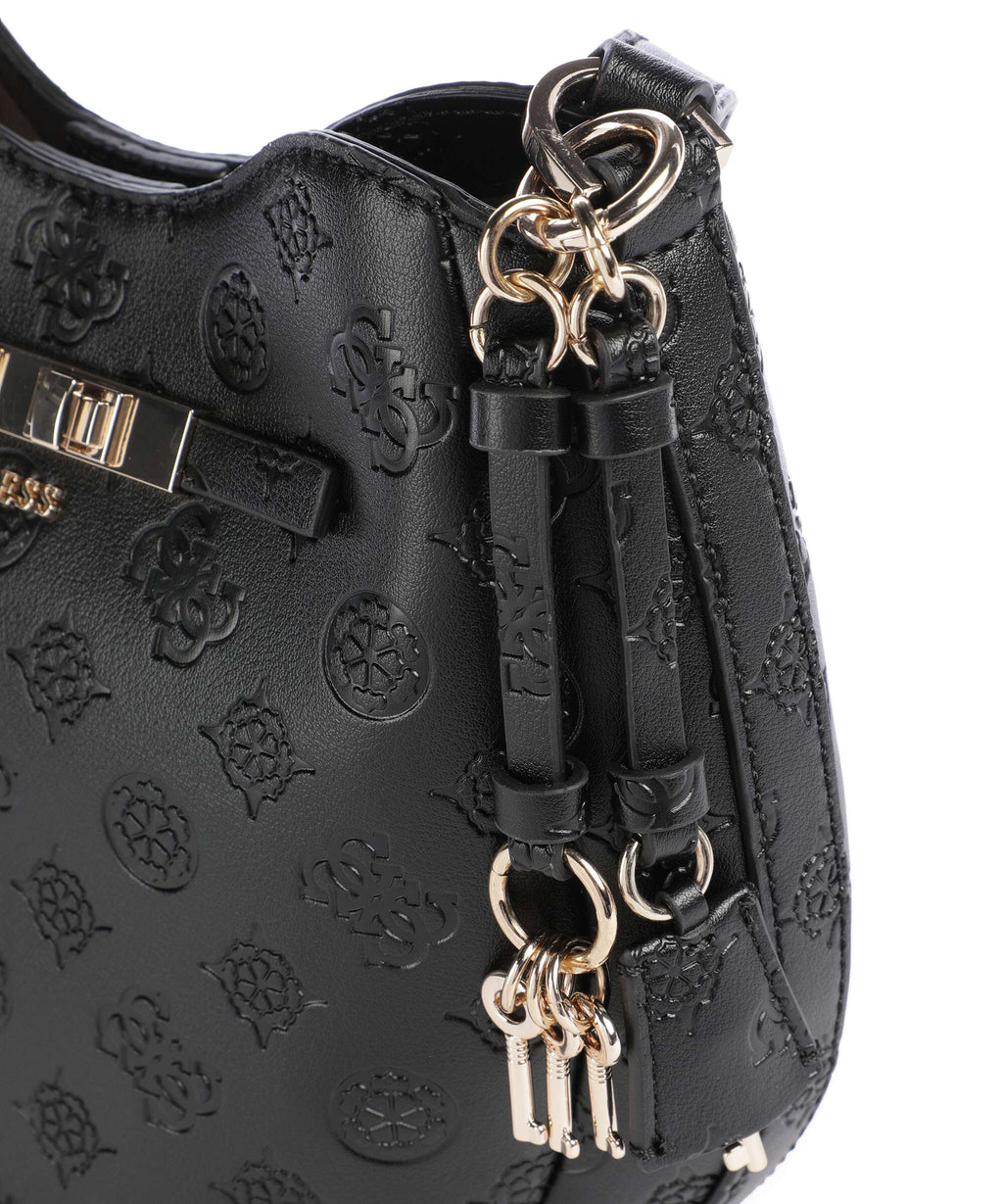 Guess Carmella Bucket bag black logo