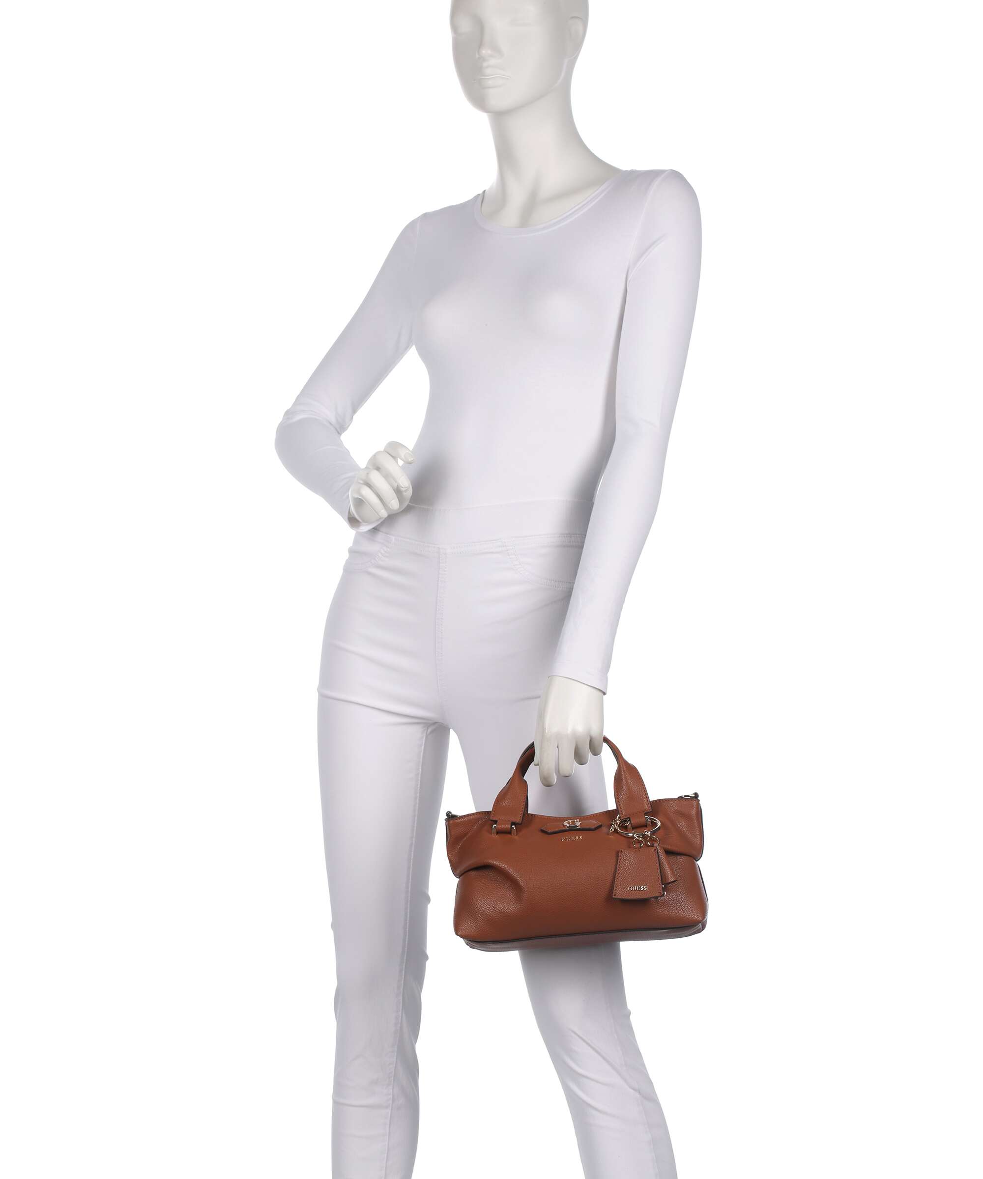 Guess Suzy Mini Handbag cognac