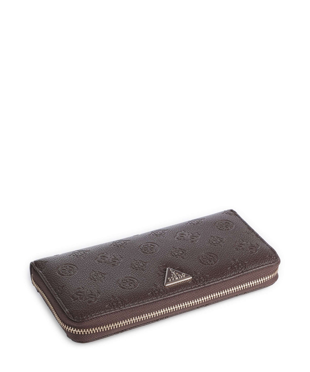 Guess Blake Large Wallet brown logo