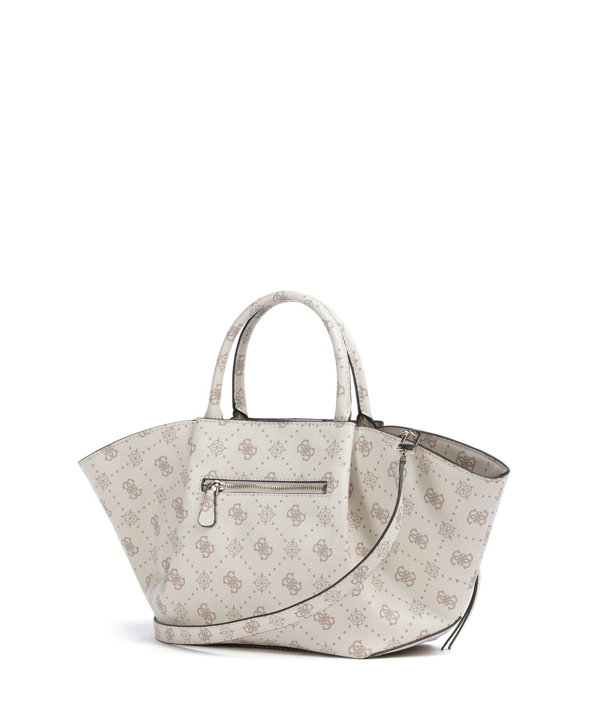 Guess Allegra Girlfriend Logo Handbag vanilla logo
