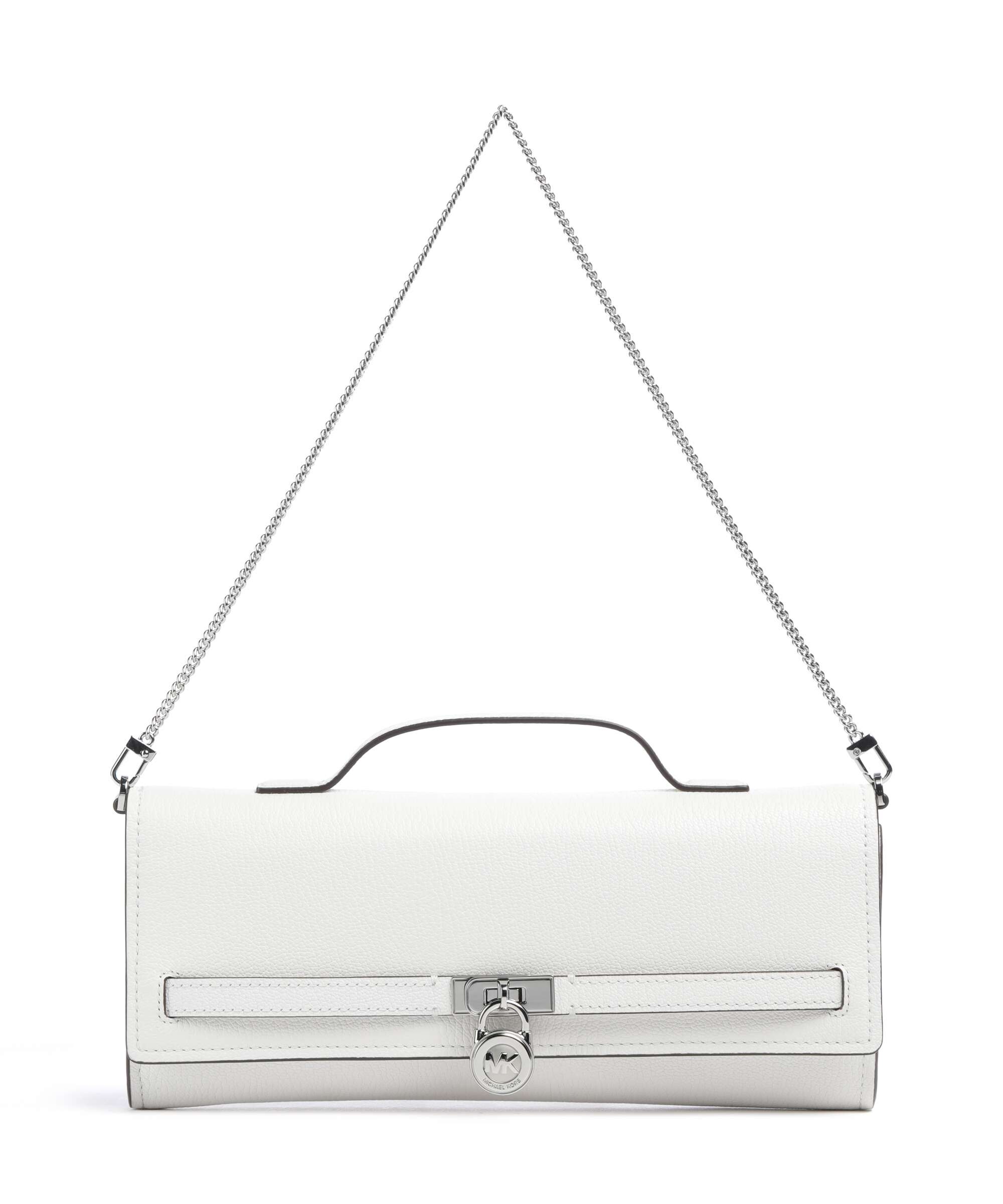 Michael Kors Hamilton Moderne Medium Shoulder bag optic white