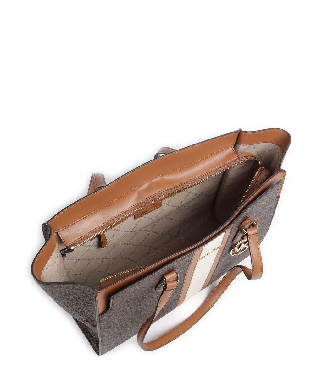 Michael Kors Becca Large Tote bag brown/acorn
