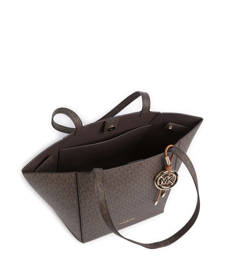 Michael Kors Jordi Medium Tote bag brown/acorn