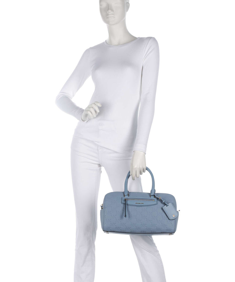 Michael Kors Jet Set Travel Medium Handbag chambray